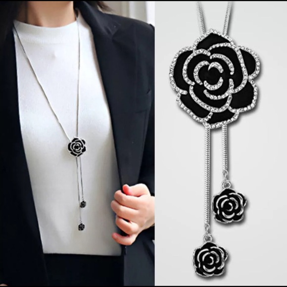 Fashion Jewelry Jewelry - Fashion Multilayer  Rose Flowers Necklace